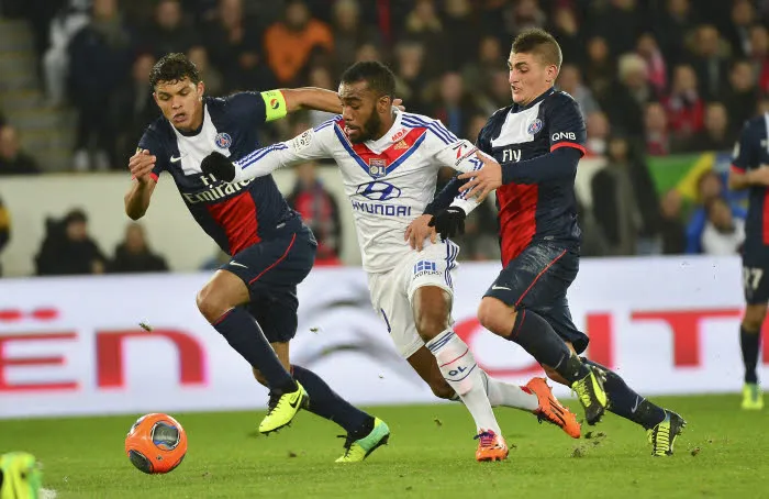 En direct : Lyon &#8211; Paris S-G (1 &#8211; 0)