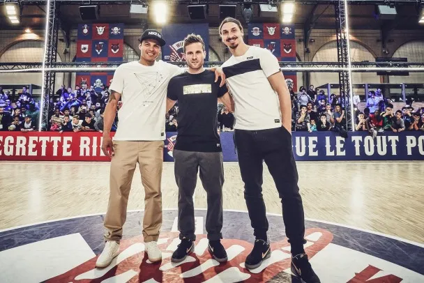 On était avec Zlatan, Silva et Cabaye à la Nike Phenomenal House Paris