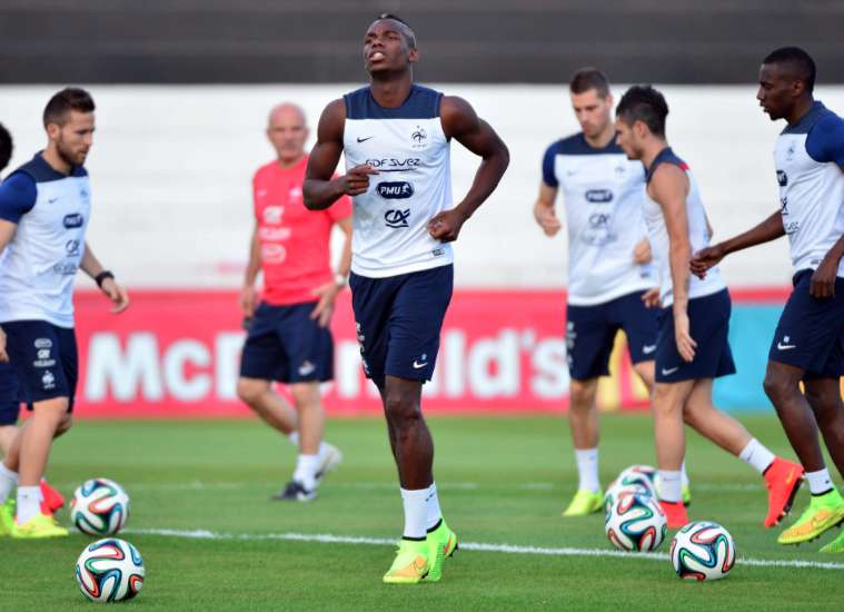 Un drone à l&rsquo;entraînement des Bleus