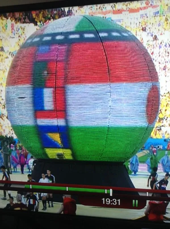 Photo : Quand le Brésil confond Nigeria et Niger