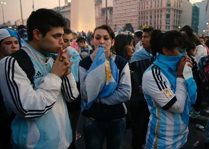 On a vécu la défaite de l&rsquo;Argentine à Buenos Aires