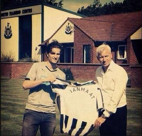 Photo : Janmaat à Newcastle