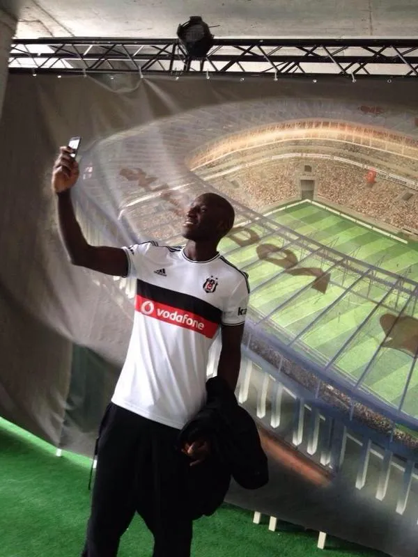 Photo : Demba Ba à Besiktas