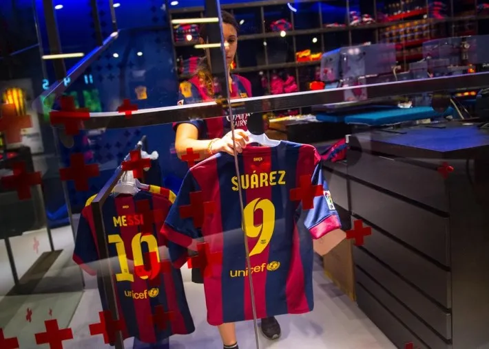 Suárez et le ménage à trois du Barça