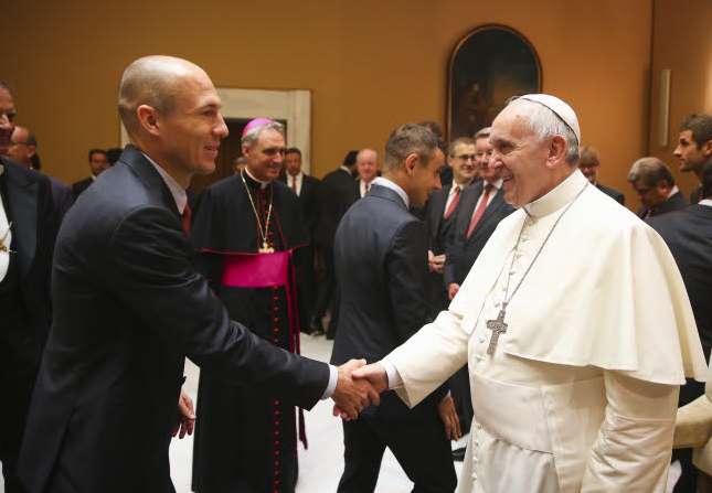 Robben pas près de partir