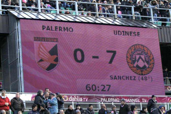 Le jour où l&rsquo;Udinese a humilié Palerme