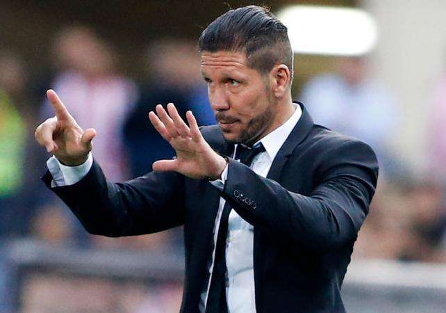 Simeone content de la journée