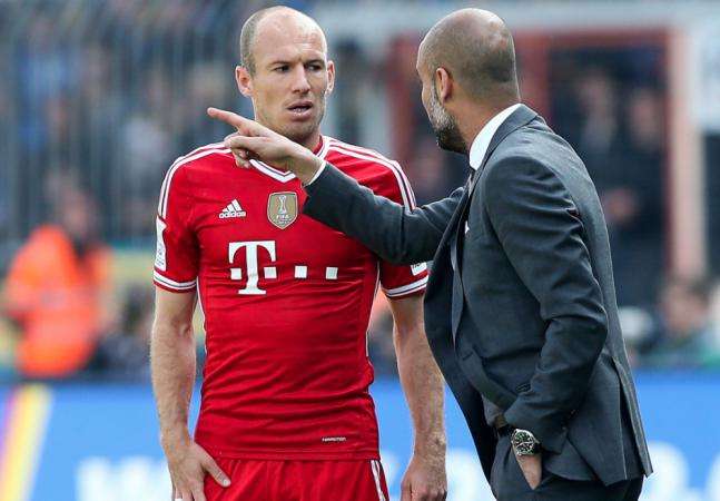 Robben : Guardiola est un «<span style="font-size:50%">&nbsp;</span>malade<span style="font-size:50%">&nbsp;</span>»