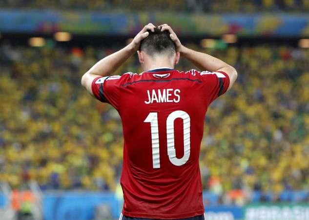 James se sent mieux en Colombie