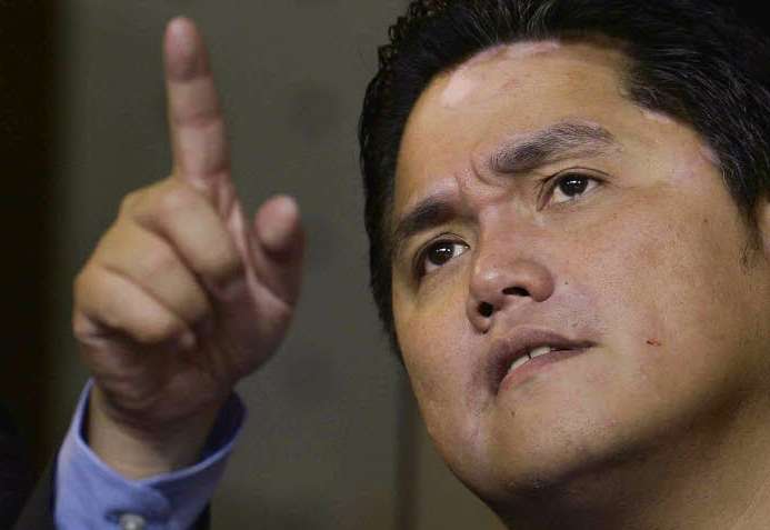 Thohir en remet une couche