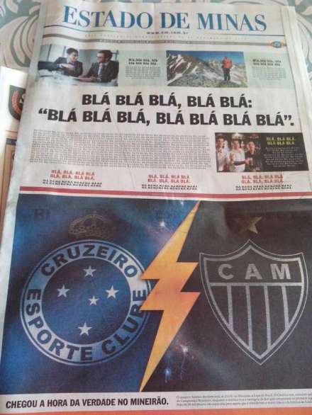 Photo : le derby de Belo Horizonte trop important