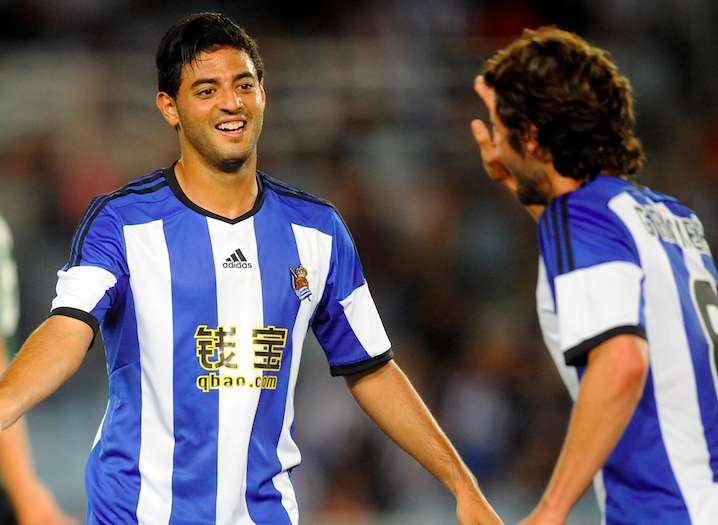 Carlos Vela fait sourire Moyes