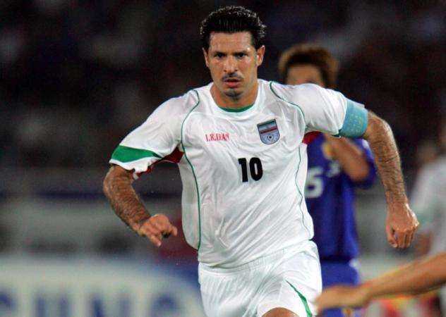 Ali Daei et Harry Kewell au panthéon