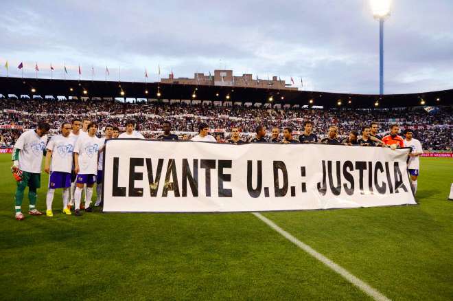 42 inculpés pour le match Levante-Saragosse de 2011