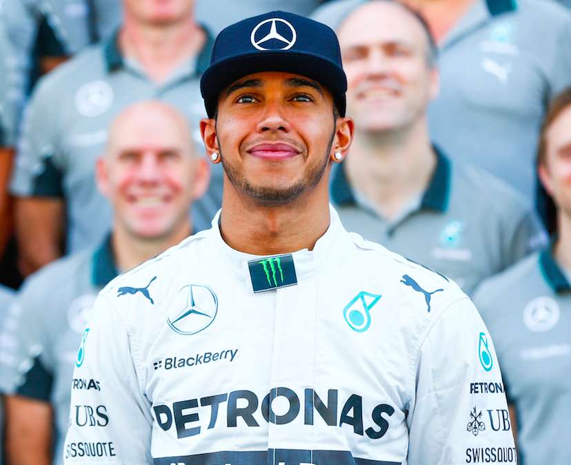 Hamilton, devant Neuer et CR7