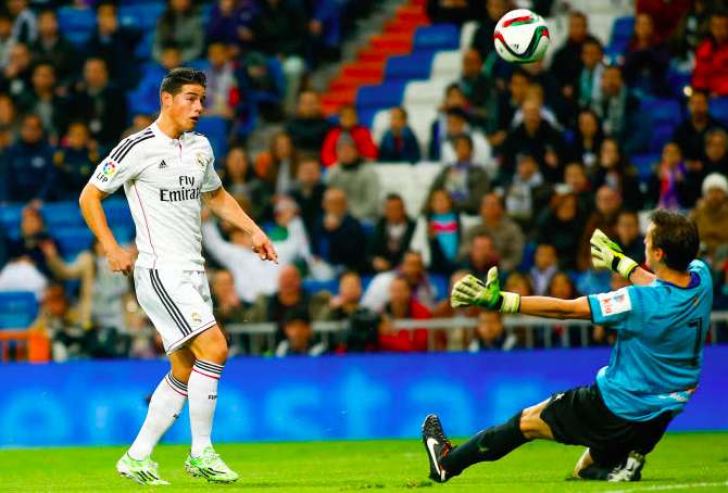 James Rodríguez blessé au mollet