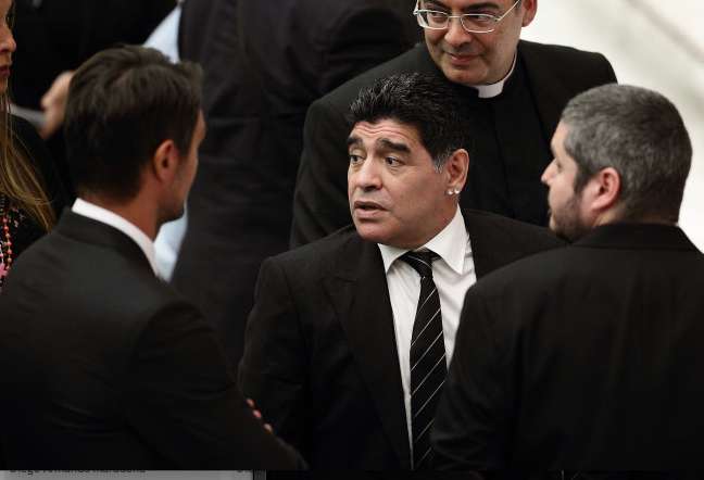 Maradona voulait draguer Salma Hayek