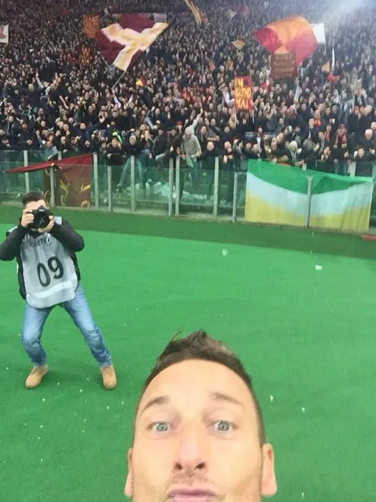 Le selfie de Totti