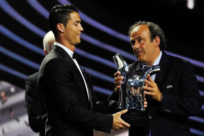 Platini a écrit à Ronaldo