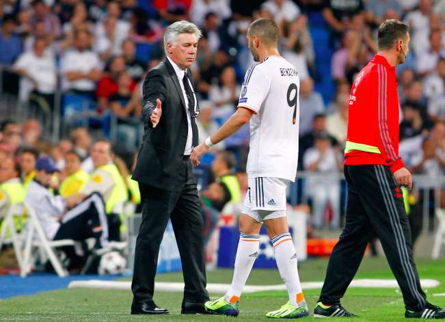 Ancelotti encense Benzema