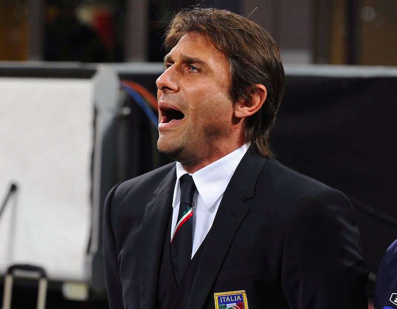 Conte passe dire bonjour à la Vieille Dame