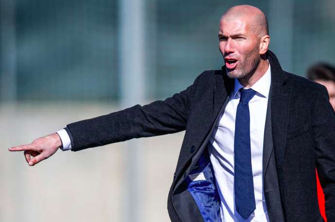 Zidane fait ses classes à Bruges