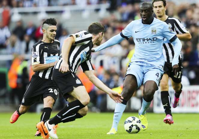 Revivez Manchester City &#8211; Newcastle United (5 &#8211; 0)