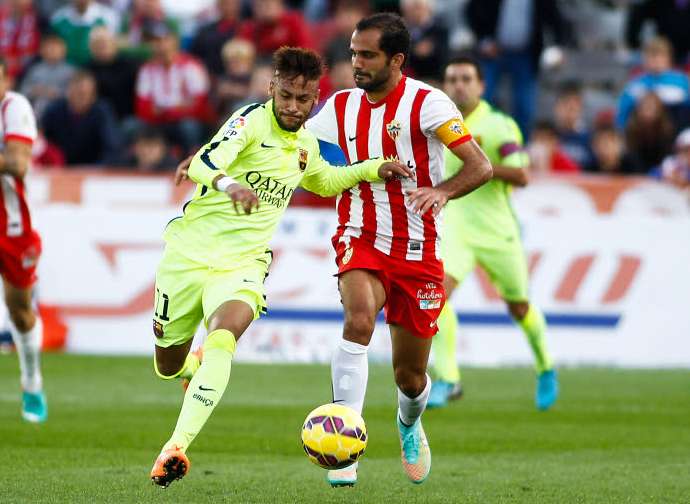 Revivez FC Barcelone &#8211; Almeria (4 &#8211; 0)