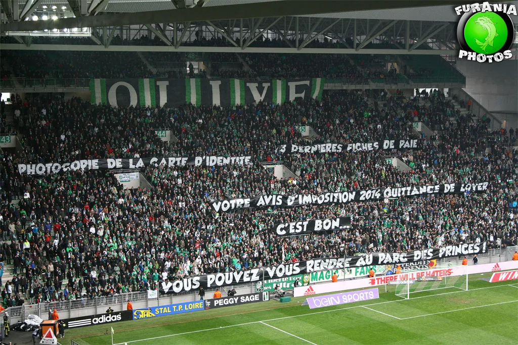 Pas d&rsquo;ultras stéphanois pour la demi-finale ?