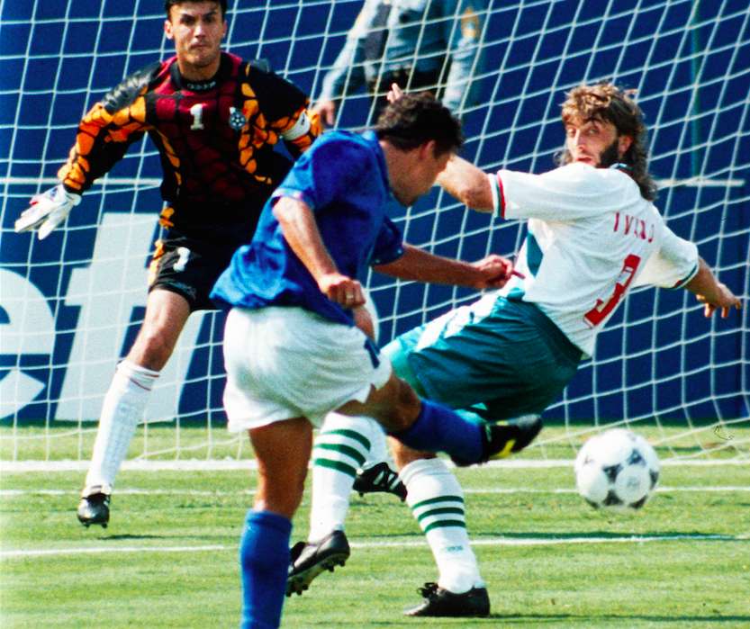 Baggio, Stoichkov et le Giants Stadium