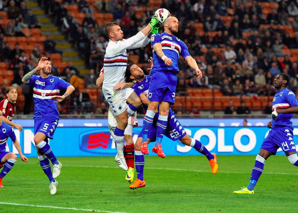 Le Milan AC et la Sampdoria s&rsquo;annulent