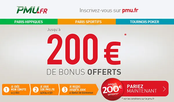 200€ offerts pour parier sur la Ligue des champions avec PMU