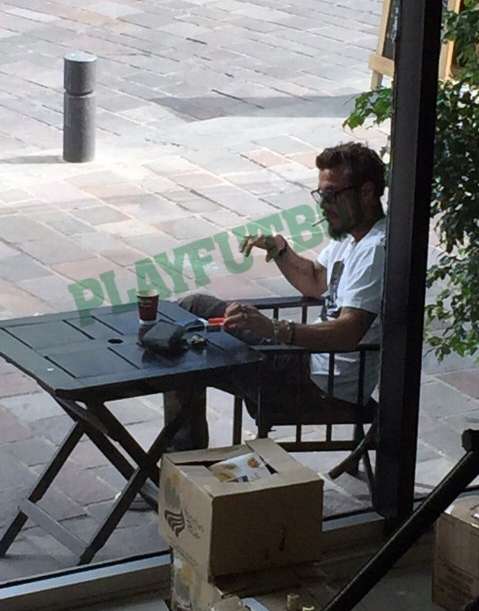 Photo : Osvaldo et la cigarette