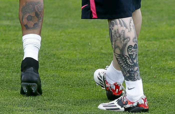 Les tatouages de Messi