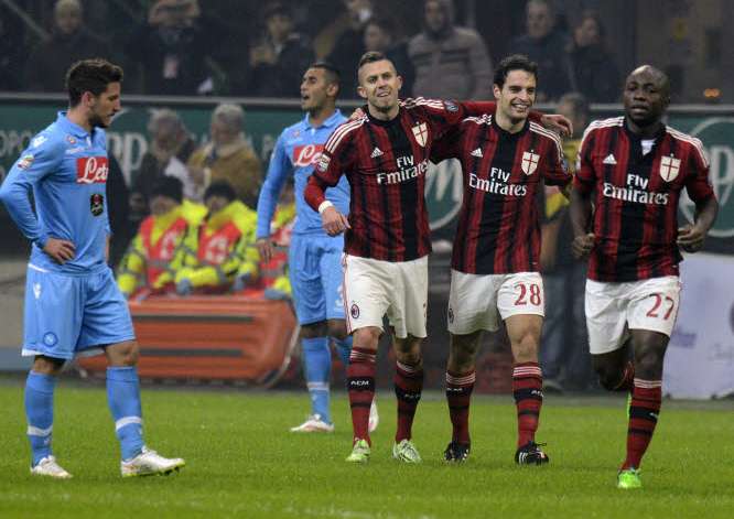 Revivez Naples &#8211; AC Milan (3 &#8211; 0)