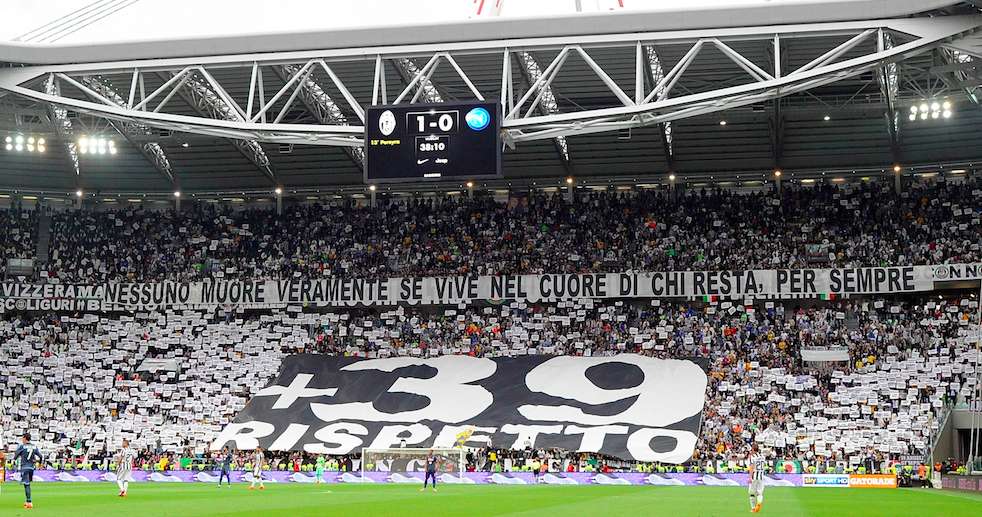 Heysel, le bel hommage de la Juve