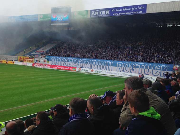 On était à un match du Hansa Rostock