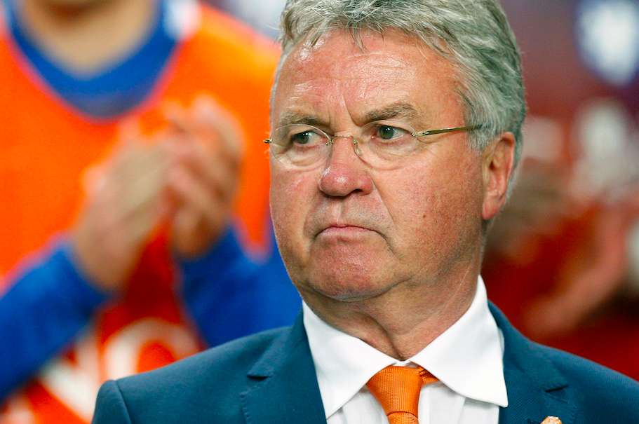 Hiddink : une saison blanche et sèche