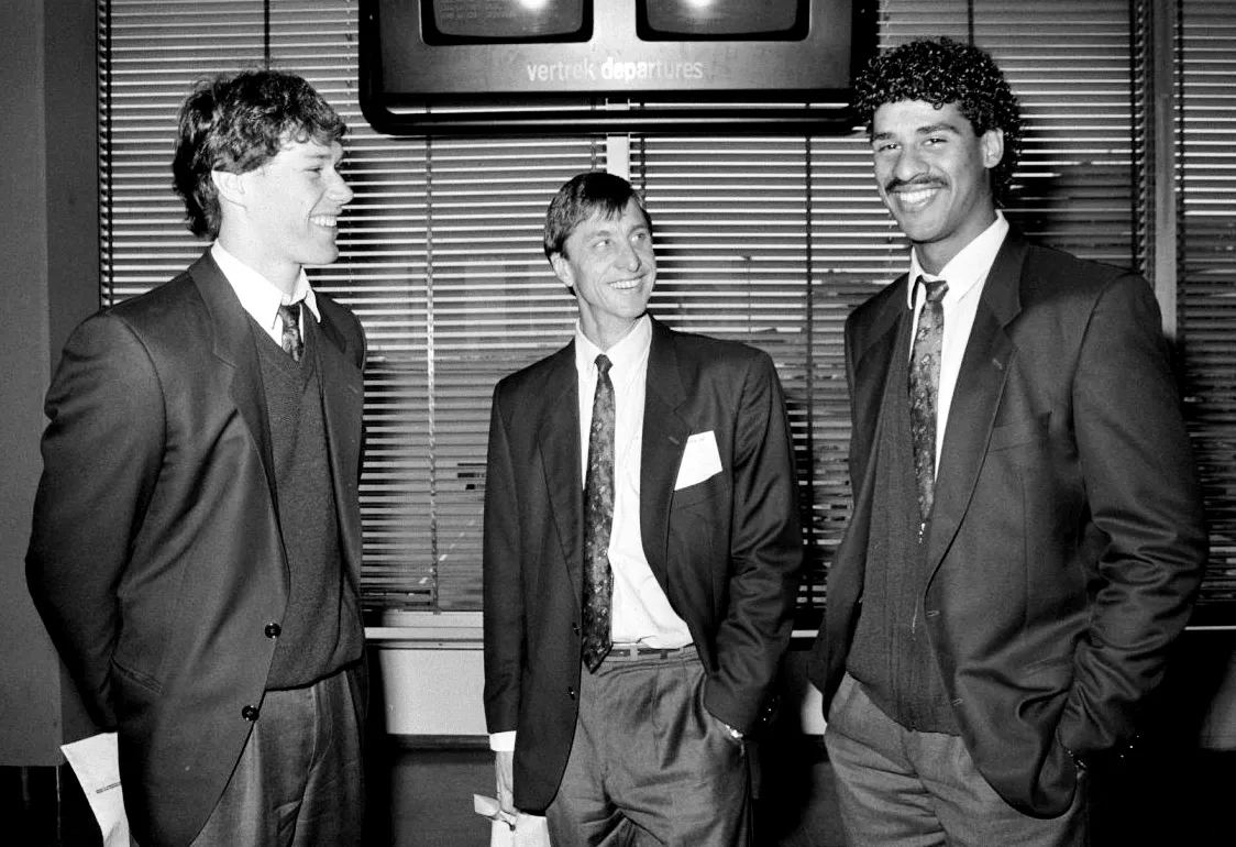 Frank Rijkaard : «<span style="font-size:50%">&nbsp;</span>Cruijff est et reste le numéro un<span style="font-size:50%">&nbsp;</span>»