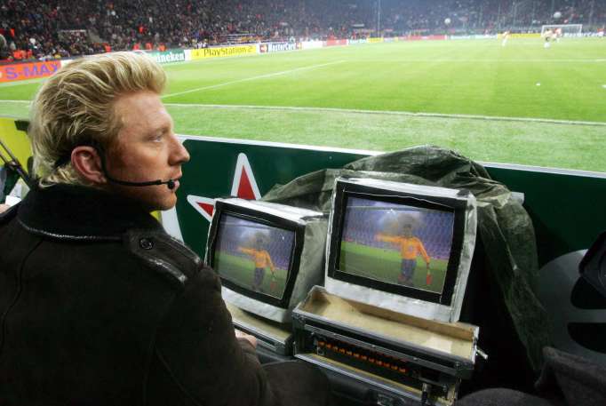 Boris Becker, le roux tourne&#8230; au foot