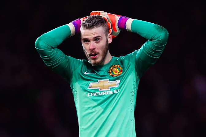 De Gea n&rsquo;est pas prêt à jouer