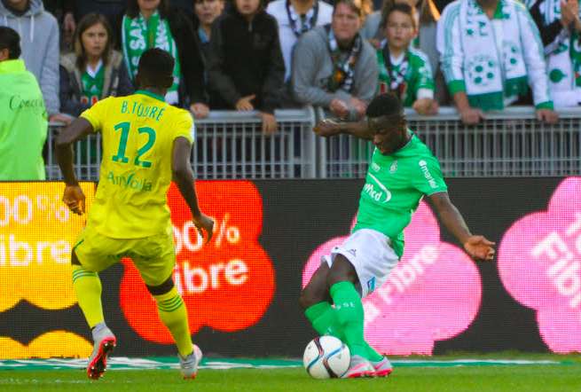 Nantes prend un coup de Bamba à Saint-Étienne