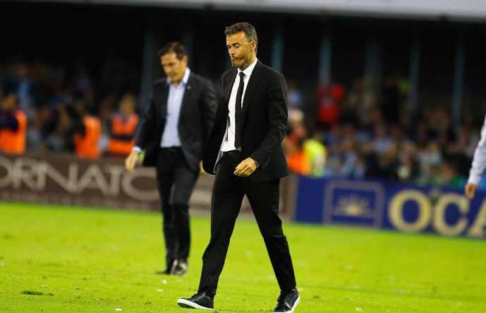 Luis Enrique évoque la blessure de Messi