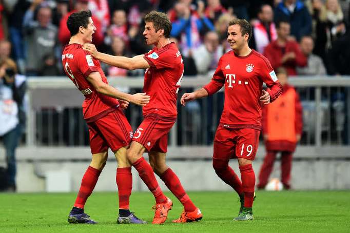 Le Bayern fait son grand 8