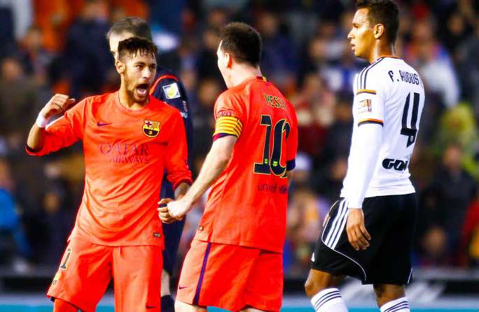 Revivez FC Valence &#8211; FC Barcelone (1 &#8211; 1)