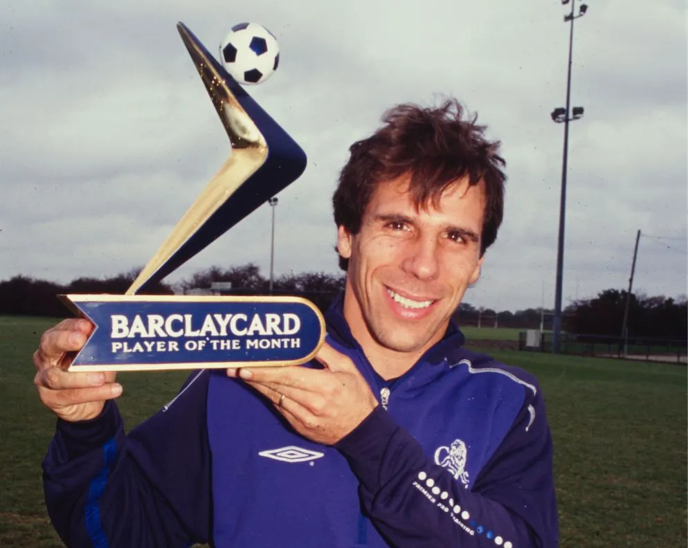 Quand Gianfranco Zola chantait le blues à Chelsea