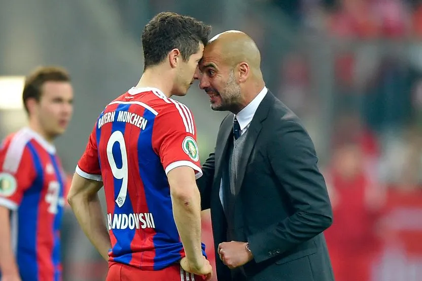 Guardiola : «<span style="font-size:50%">&nbsp;</span>Lewandowski, le joueur le plus professionnel<span style="font-size:50%">&nbsp;</span>»