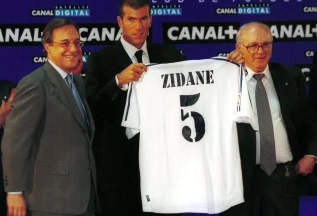 Quand Zidane butait contre la Roma