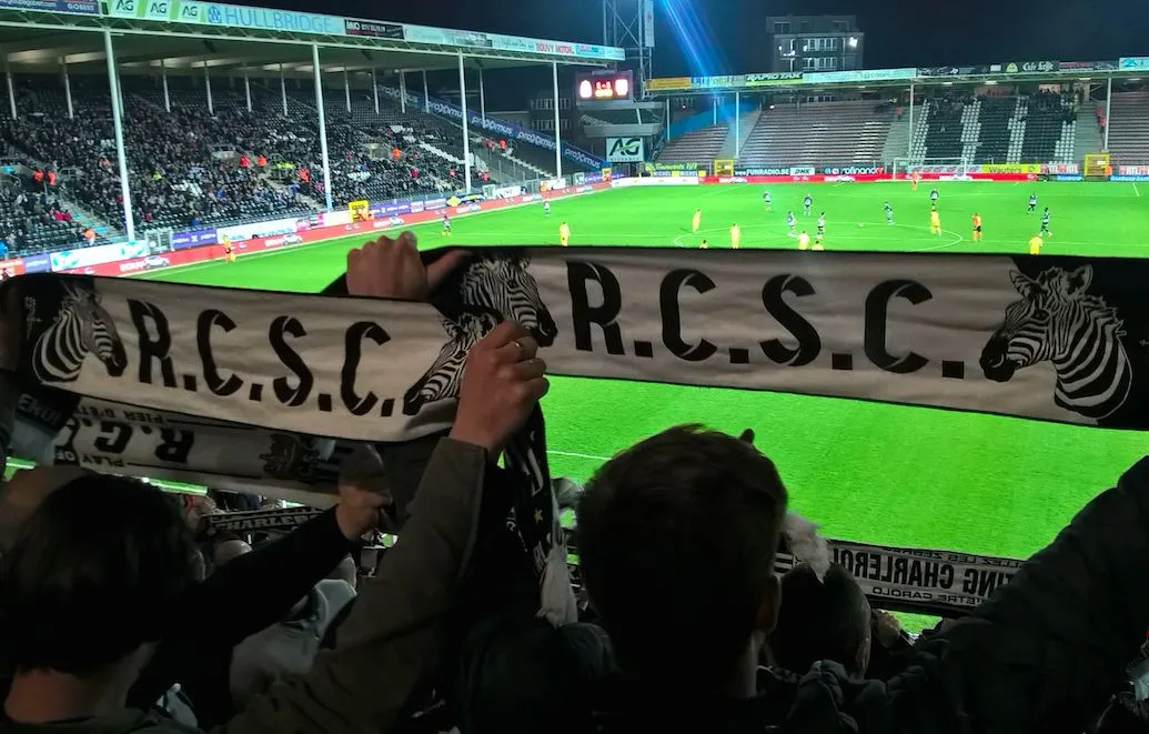 On était à Charleroi-Saint-Trond avec le peuple zébré