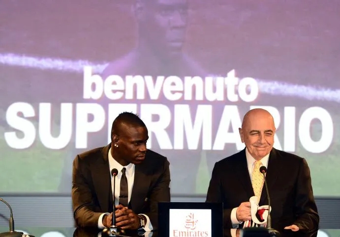 Galliani : «<span style="font-size:50%">&nbsp;</span>Nous avons eu une très longue discussion avec Balotelli&#8230;<span style="font-size:50%">&nbsp;</span>»